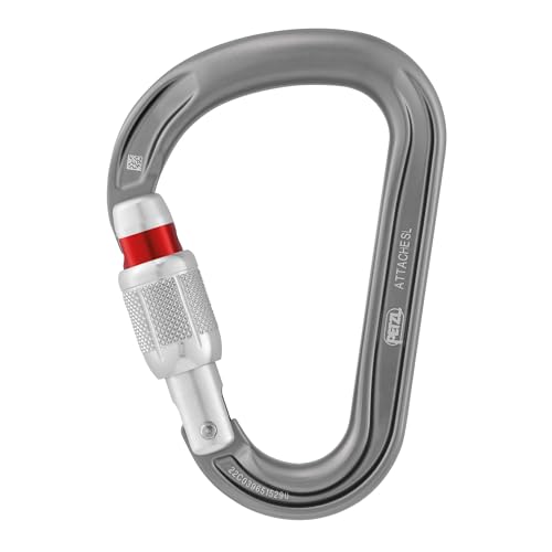 PETZL Karabinerhaken Screw-Lock Befestigung...