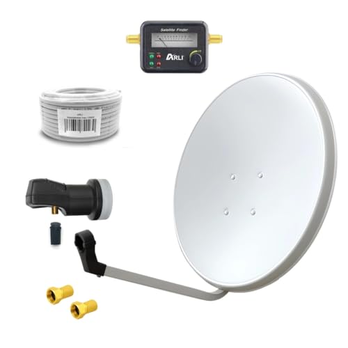 ARLI 60cm HD Sat Anlage Single LNB +...