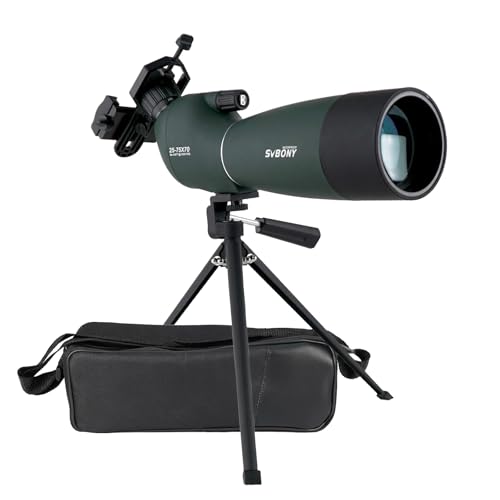 Svbony SV28 25-75x70 Spektiv mit Stativ, HD...