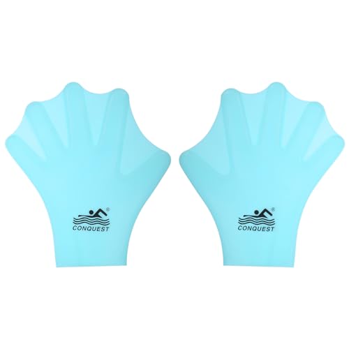 PATIKIL Silikon Schwimmhandschuhe, 1 Paar...