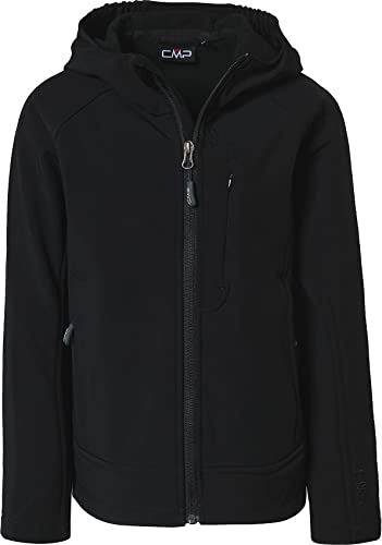 CMP - Kid G-Jacke mit fester Kapuze, Schwarz,...