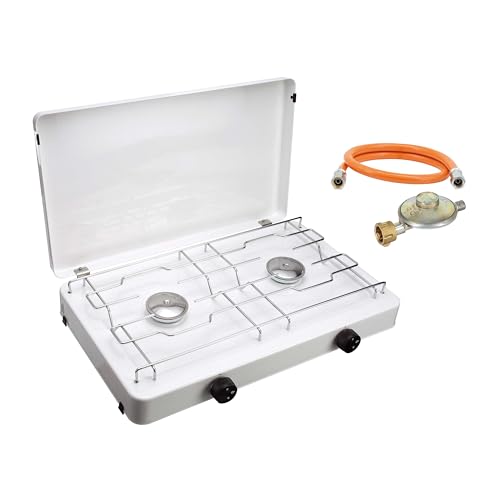 CFH Zweiflammkocher Capri ZK 421 – Camping...