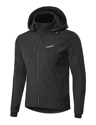 INBIKE Softshelljacke für Herren Wasserdicht...