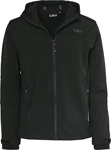 CMP - Kinderjacke mit fester Kapuze, Schwarz,...