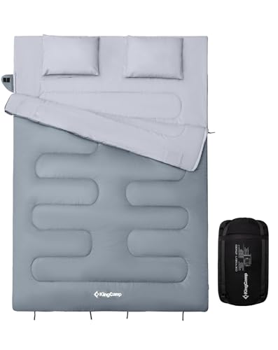 KingCamp Doppelschlafsack Schlafsack...