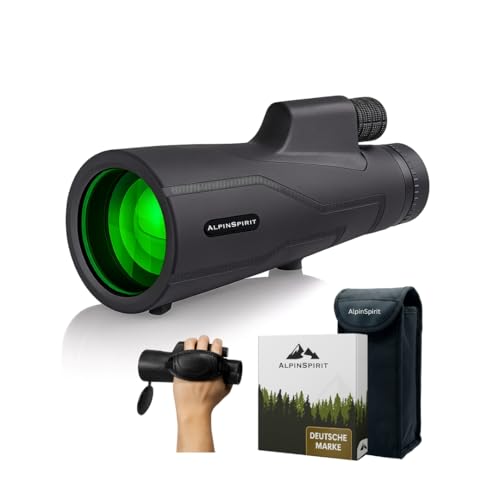 AlpinSpirit© Hunter Monokular 12x50 mit...