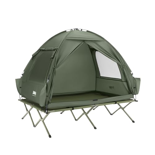 SoBuy Feldbett mit Zelt 2 Personen 4in1 Zelt...