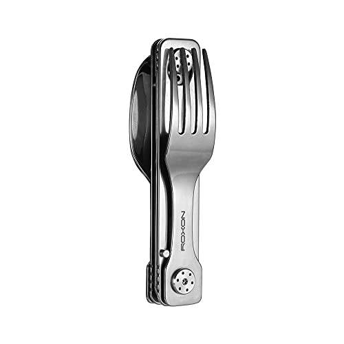 ROXON C1S 3 in 1 Camping Utensils Detachable...
