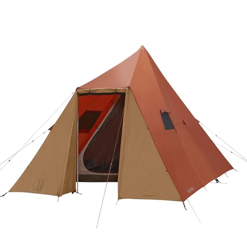 Nordisk Thrymheim 5 PU Zelt rot/beige
