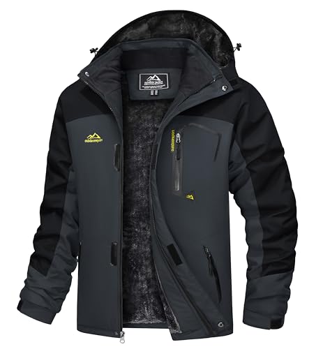 TACVASEN Herren Arbeitsjacke Winter...