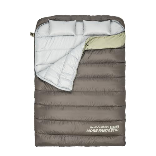 BISINNA Winter Doppelschlafsack für...