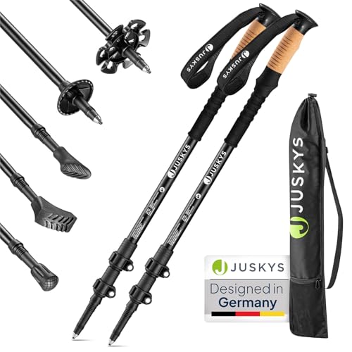 Juskys Nordic Walking Stöcke - 2 Alu...