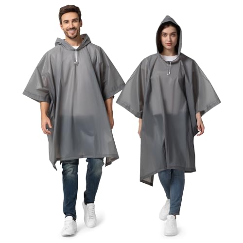 Opret Regenponcho Damen Herren Wasserdicht 2...