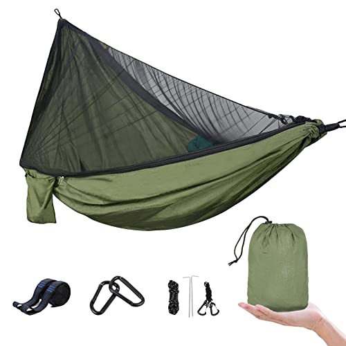 UPhitnis Hängematte Outdoor mit Moskitonetz...