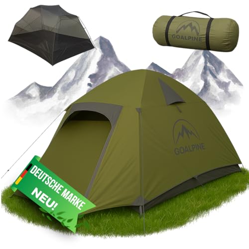 GOALPINE® ESKAPADE II Zelt für 2 große...