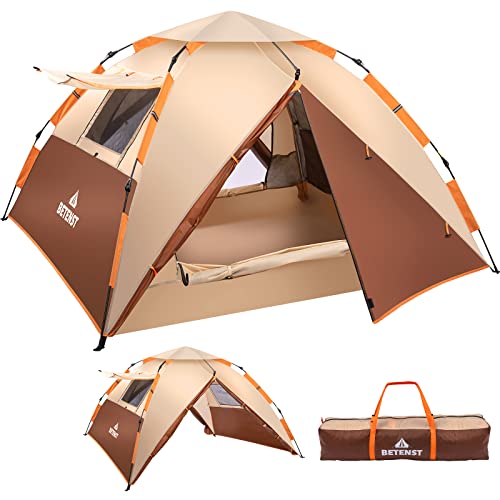 BETENST Camping Zelt, Pop Up Zelt 3 Personen...