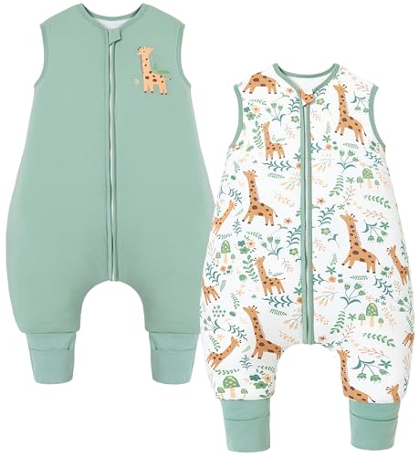 Chilsuessy 2er Pack Baby Schlafsack mit...