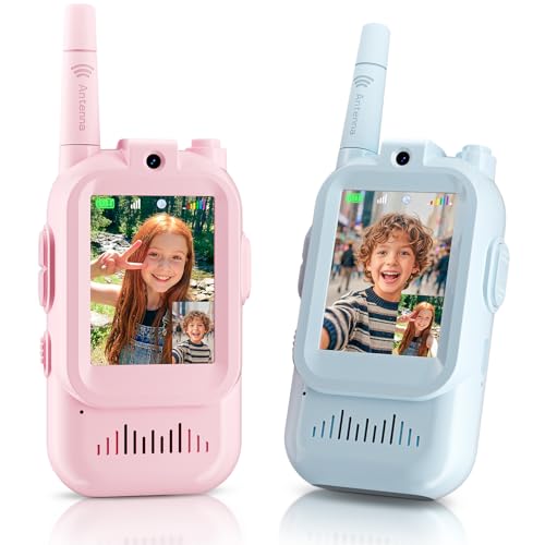 Video Walkie Talkie Kinder,2er-Set Walkie...