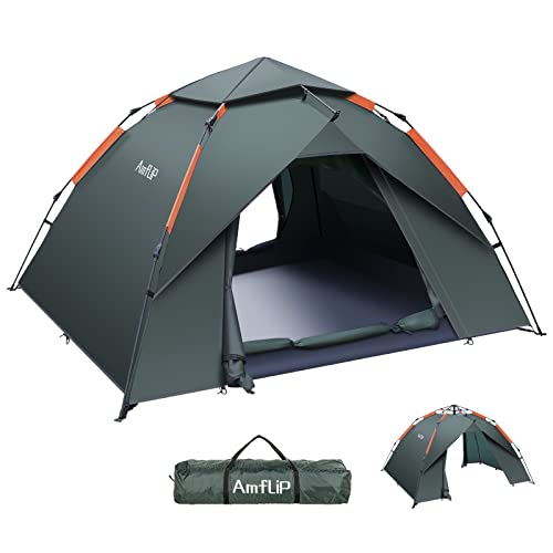 Amflip Camping Zelt Automatisches 2 Mann...