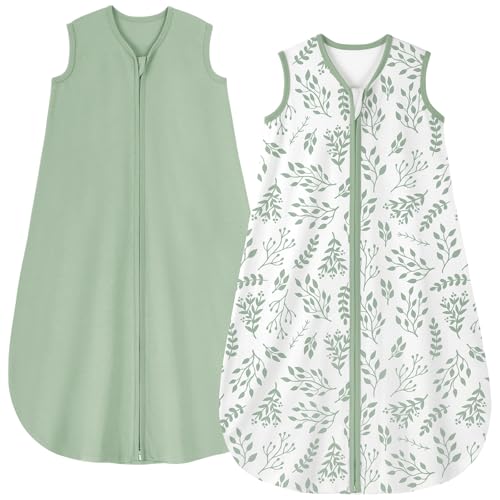 Yoofoss Schlafsack Baby Sommer 1.0 Tog - 2er...