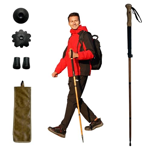 FOREST PILOT Trekkingstock - 1er-Pack...