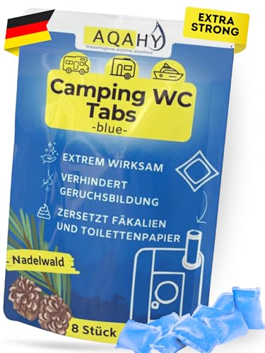 AQAHY Camping Toiletten Zusatz - Tabs blue...