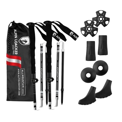 ALPIN LOACKER Wanderstöcke faltbar Carbon...
