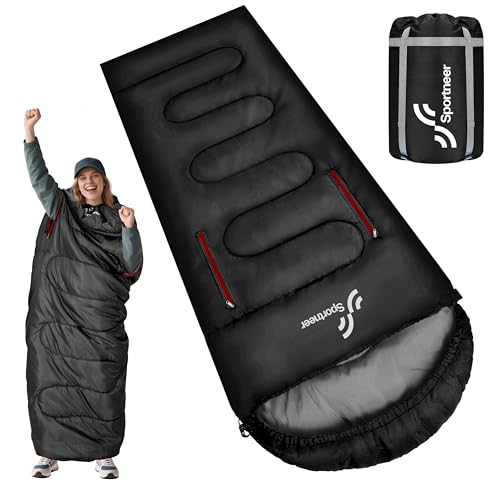 Sportneer Schlafsack Outdoor -...