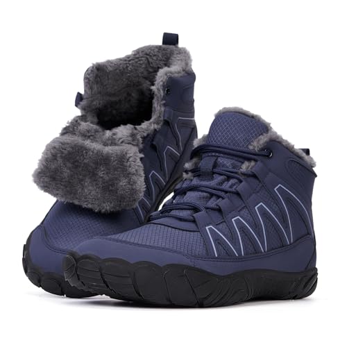 RUYI Winter Barfußschuhe Damen Herren...