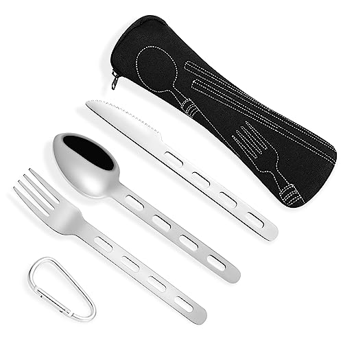 5 in 1 Besteck Set Edelstahl, Essbesteck Set...