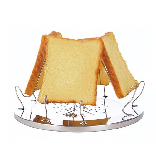 Camping Toaster, 4-Scheiben Brottoaster für...