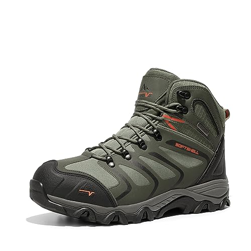 NORTIV 8 Herren Outdoorschuhe Wanderstiefel...