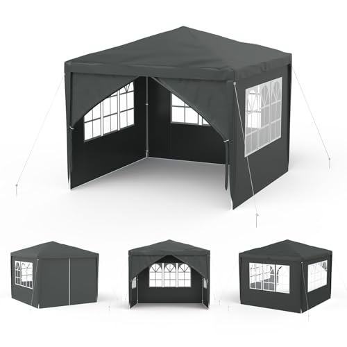 Aufun Pavillon Partyzelt 3x3 m Wasserdicht...