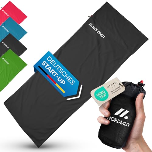 NORDMUT® Hüttenschlafsack Mikrofaser...