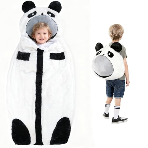 Schlafsack Kinder 178 x 88 cm Faltbare...