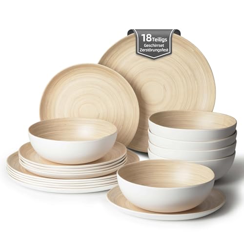 La Joventino Campinggeschirr Set für 6...