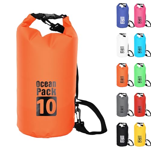 10L Orange Wasserdichte Tasche,Dry Bag...