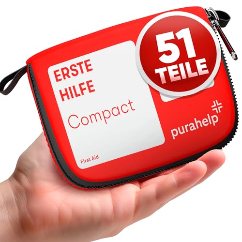 Mini Erste Hilfe Set - Kompakt & Leicht - 51...