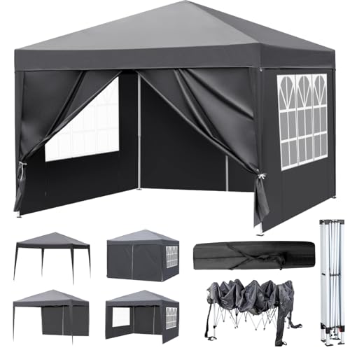 LEADZM Pavillon 3x3m,Pop-up...