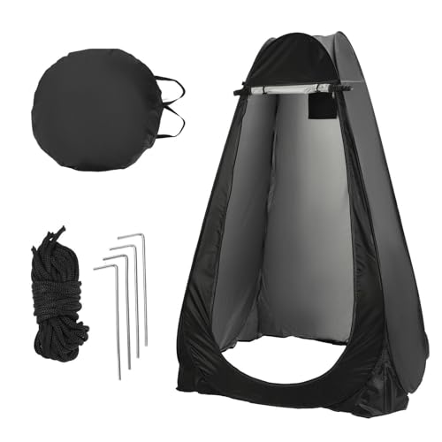 Pop-Up Toilettenzelt – Schwarzes Duschzelt...