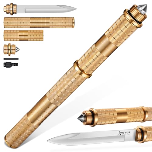 Japaknives Outdoor Messer Survival 5 in 1...