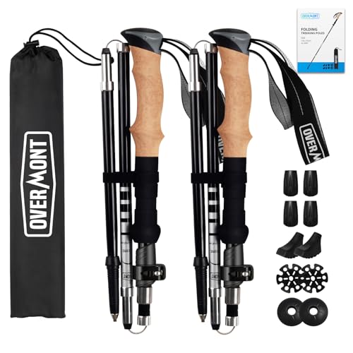 Overmont Wanderstöcke Carbon Ultraleicht...