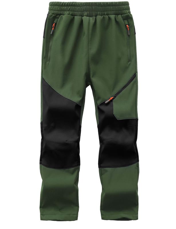 HFDWYJ Softshellhose Kinder Winter Skihose...