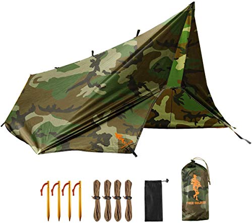 FREE SOLDIER Tarp Wasserdicht 3m x 3,2m...