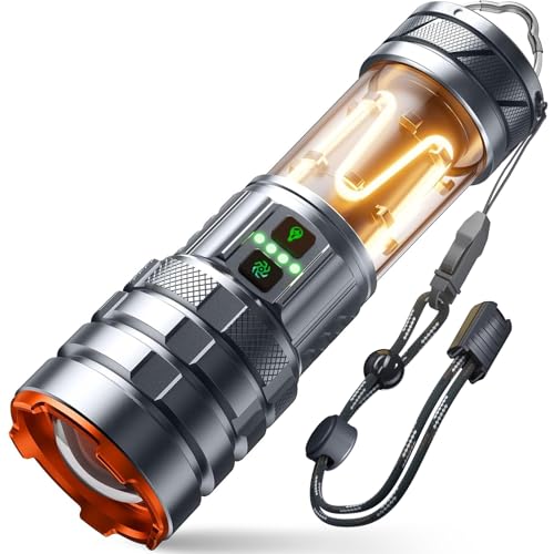 LED Taschenlampe Extrem Hell 1000000 Lumen,...