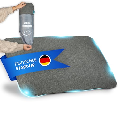 NATURBUMMLER Reisekissen Memory Foam...