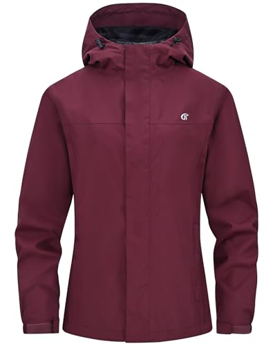 Huayuzh Softshelljacke für Damen Wasserdicht...