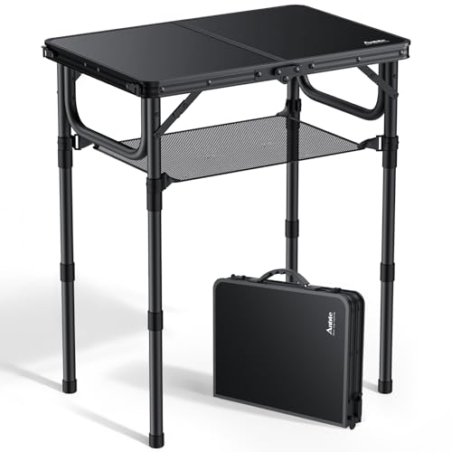 Anbte Campingtisch Klappbar 60x40cm Aluminium...