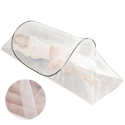 Pmueuff Moskitonetz Pop Up, 200 x 80 x 56 cm...