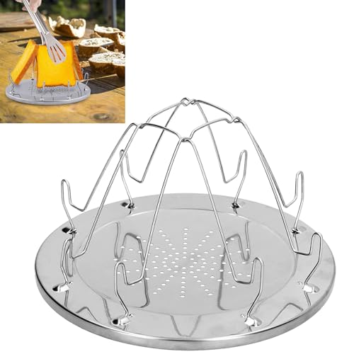 Gcffom 4 Camping Toaster für Gaskocher &...
